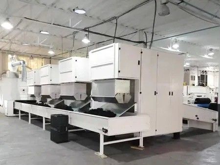 Auto-weighing Fiber Bale Opener