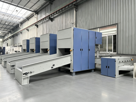 Auto-weighing Fiber Bale Opener