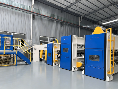 Best Sell High Speed Needle Punching Machine with automatic lubrication and self-monitoring system