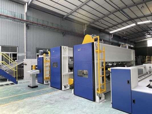 Filtración de aire Máquina de fabricación de tejidos no tejidos Máquina de punción de agujas de alta velocidad